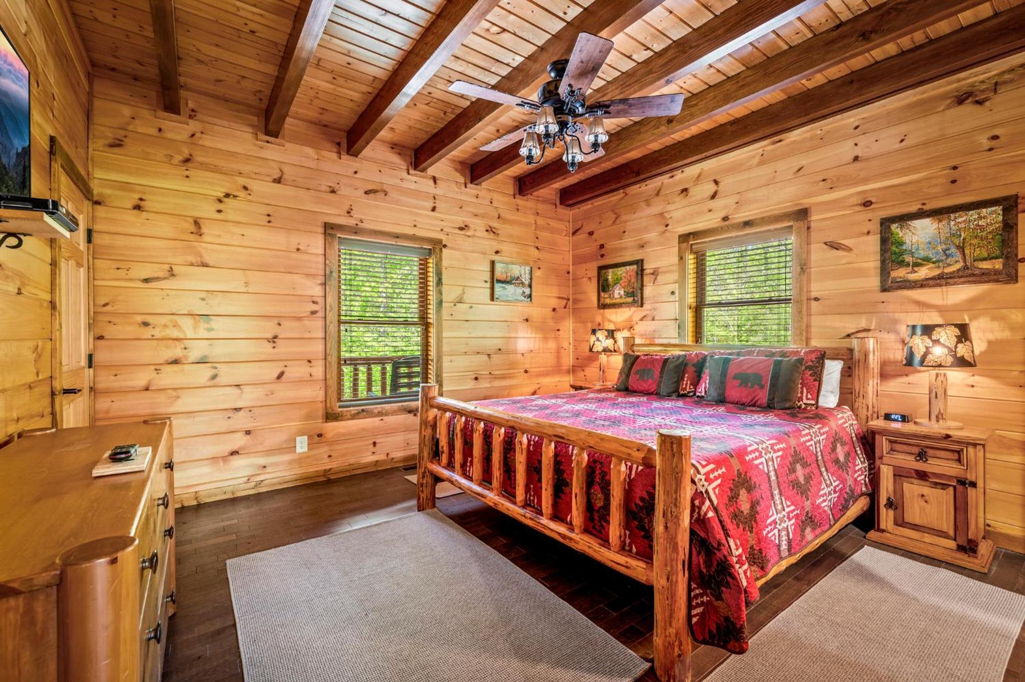 Ridge View Lodge Nature And Mountain View - Hot Tub - Firepit - Yard - Games Gatlinburg Eksteriør bilde