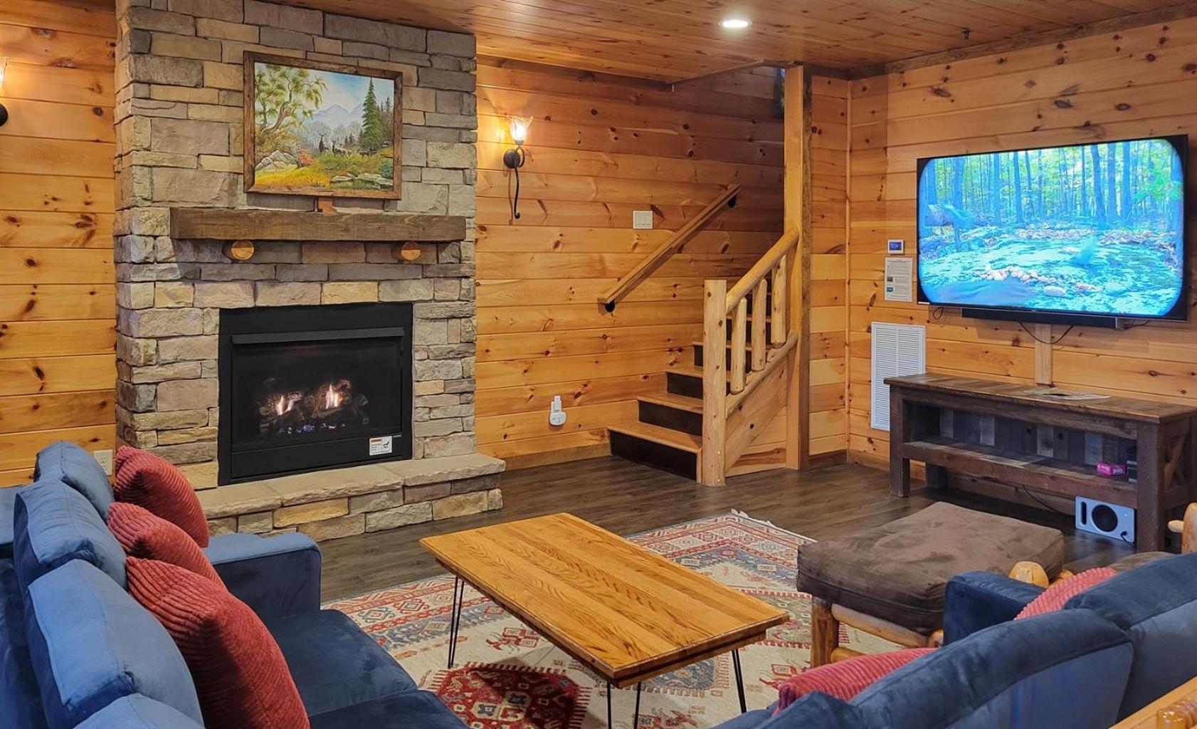 Ridge View Lodge Nature And Mountain View - Hot Tub - Firepit - Yard - Games Gatlinburg Eksteriør bilde